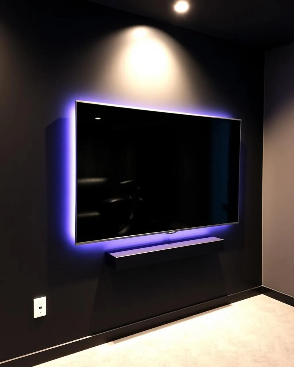 Some installs are about the work behind the finish.